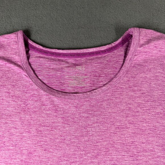 Jones New York Womens 3X Heather Purple Light Pullover Athletic Shirt - Picture 3 of 7